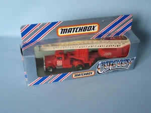 Matchbox Konvoi CY-13 Peterbilt Feuerwehrauto LKW verpackt Spielzeug Modell 160 mm Macau B - Bild 1 von 5