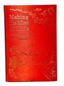 Making The Most Out Of Life From A to Z By Roy Brownlow Positive HC Book 1968 - Picture 1 of 11