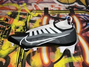 Nike Vapor Edge Pro 360 Black White Football Cleats DQ3670-001 Men Size 8 Bin 5 - Picture 1 of 5