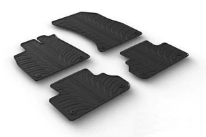 Alfombrillas de goma para todo clima {se adapta a 2018-2023 Audi Q5} - Juego de 4 piezas - Negro - Imagen 1 de 1