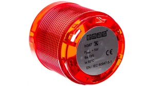Signalmodul 70mm, ohne Lichtquelle, rot, T0-IKM7K/T2UK - Bild 1 von 1