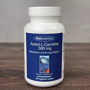 Allergy Research Group - Acetyl-L-Carnitine 500mg - 100Caps - Exp. 0726 - Picture 1 of 3