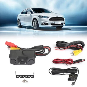 3in1 170° Car Reverse Rear View Camera Backup Radar Parking Sensor Camera S8 - Picture 1 of 9
