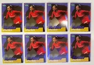 8 2021 Parkside NWSL Sophia Smith NEXT WAVE Blue Foil Portland Thorns - Picture 1 of 1