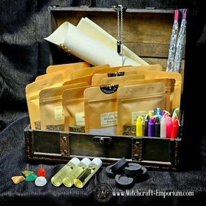 Witchcraft LARGE Supplies Bundle Everything you need Starter Kit Bundle Vegan Or - Picture 1 of 7
