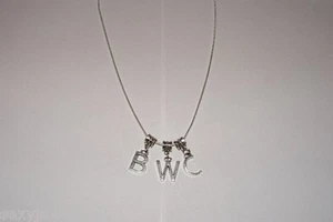 Hotwife 'BWC' Swinger Euro White Necklace Fetish Lifestyle Jewellery Lover - Picture 1 of 2