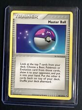 Master Ball Trainer Card 88/107 EX Deoxys Excellent Condition