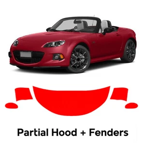 Hood Precut PPF Paint Protection Film For Mazda MX5 Miata 2013-2015 - Picture 1 of 8