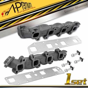 A-Premium 2x LH & RH Exhaust Manifold w/ Gasket Kit for Jeep Grand Cherokee 5.7L - Picture 1 of 8
