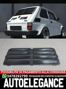 Gitter Von Lüftung Fenster / Fenster Spoiler Geeignet für Fiat 126P - Bild 1 von 3