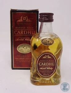 Miniature / Mignon Scotch Whisky CARDHU 12yo con Box - Picture 1 of 2