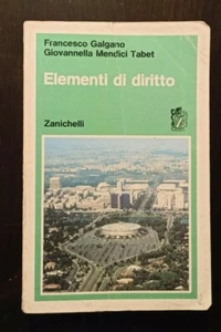 ELEMENTI DI DIRITTO - ZANICHELLI - Foto 1 di 1