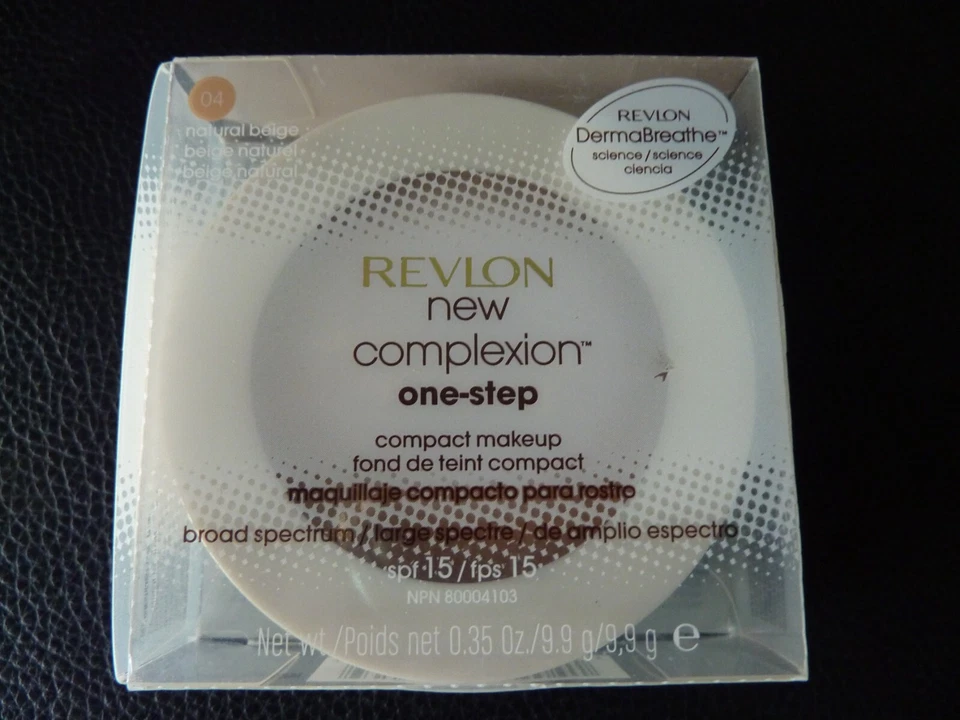 Revlon New Complexion One Step Makeup- NATURAL BEIGE #04 -Sealed- Read Descrip - Image 1 of 1