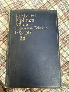 Rudyard Kiplings Verse Inclusive Edition 1885-1918 HC Book 1920 - Imagen 1 de 7