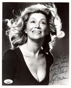 SYLVIA MILES Autograph  SIGNED 8x10 PHOTO MIDNIGHT COWBOY ACTRESS JSA CERTIFIED  - Picture 1 of 4