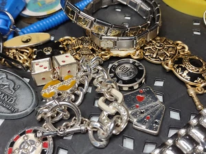 Super coole Auswahl verschiedene hübsche Schmuck Lot Zubehör Konvolut Bulk Lot BN11 - Bild 1 von 11