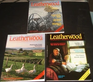 LEATHERWOOD MAGAZINE #1 , #2 & #3 TASMANIA'S JOURNAL OF DISCOVERY - Picture 1 of 1