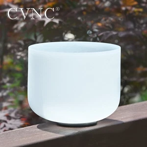 432Hz 12" C Cuarzo Esmerilado Cristal Cantor Chakra Sonido Sanación Baño Yoga - Imagen 1 de 8