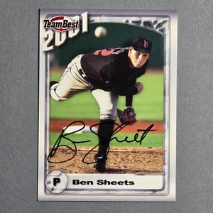 Team Best 2001 - Ben Sheets Rookie Auto - Brewers RC - Imagen 1 de 2