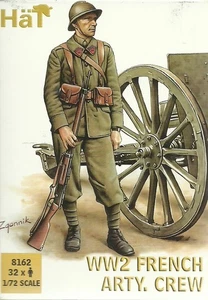 SOMBRERO 1/72 (20mm) Tripulaciones de Artillería Francesa Segunda Guerra Mundial - Imagen 1 de 1