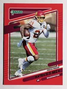 2021 Donruss Press Proof Red #7 Antonio Gibson - Picture 1 of 2