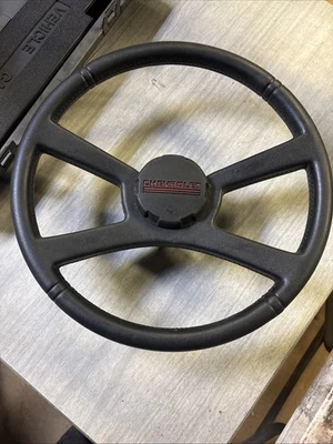 1988-1994 GMC Truck C1500 Sierra Leather Wrapped Steering Wheel K1500 K2500 - Image 1 of 4