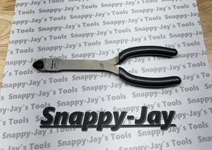 Snap-on Tools USA NEW DARK TITANIUM Soft Grip 7" Long Mini Diagonal Cutter 808CF - Picture 1 of 7