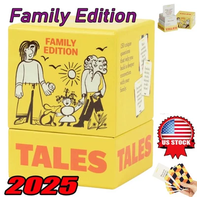 Conversation Starter Cards Family Edition - 150 Cards New - Image 1 of 4