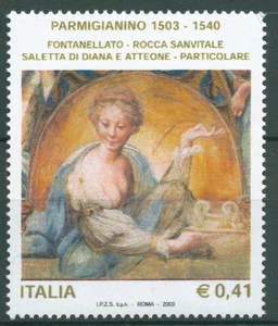 Italien 2003 Kunst Gemälde Francesco Mazzola 2920 postfrisch - Bild 1 von 1