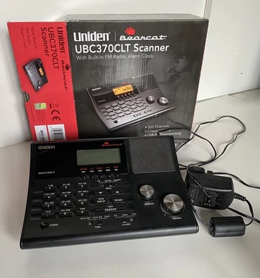 Uniden Bearcat UBC370CLT Basisscanner im Karton. Keine Anleitung oder Antenne. - Bild 1 von 4