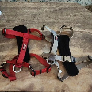 2 Kong Dog Harness Adjustable Red And Gray Size Large 17-26in Neck 25-33in Chest - Picture 1 of 5