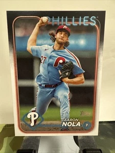 Aaron Nola #463 Topps MLB Baseball 2024 Philadelphia Phillies - Picture 1 of 2