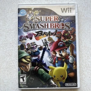 Super Smash Bros Brawl Wii CIB Manual - Picture 1 of 3
