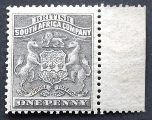 Rhodesien 1892 One Penny SG 1 postfrisch - Bild 1 von 1
