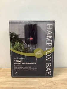 Hampton Bay SL-120-12A 120W Landscape Lighting Transformer with Dusk-to-Dawn Sen - Picture 1 of 2