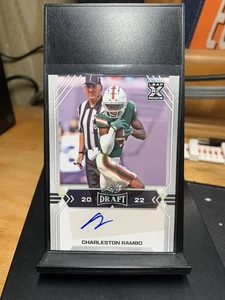 2022 Leaf Draft - Autographs Charleston Rambo #BA-CR1 (AU, RC) - Bild 1 von 2