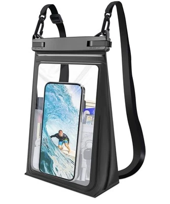 Custodia Impermeabile Smartphone Borsa 8.5", IPX8 Porta Cellulare Subacquea - Immagine 1 di 4