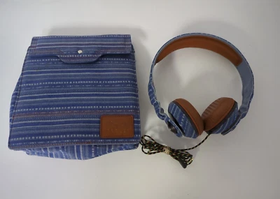 ПРОВОДНЫЕ НАУШНИКИ MARLEY С ДОРОЖНОЙ СУМКОЙ - ПОЛНОСТЬЮ ФУНКЦИОНАЛЬНЫЕ - Изображение 1 из 4