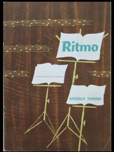 RITMO - FONDERIE NEBIOLO TORINO - CATALOGUE 1955 - ALDO NOVARESE, TYPOGRAPHIE - Bild 1 von 2