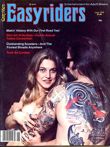 EASYRIDERS Magazine June 1979 - Entertainment for Adult Bikers- David Mann - Picture 1 of 1