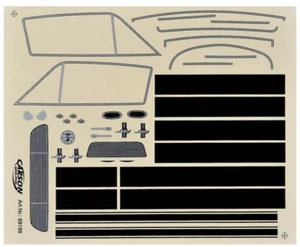 Decal Sheet 1/10 Shelby Ford Mustang GT500 Sticker Decal Replacement Part Dec... - Picture 1 of 2