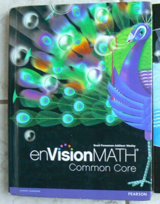 Scott Foresman enVision MATH Text 5/5th 2012 Common Core HC - Image 1 of 4