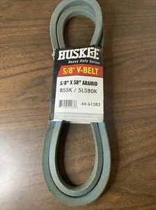 Huskee 5/8"x 58" Aramid Heavy Duty V-Belt.B55K/5L580K.(44-61583) - Picture 1 of 3