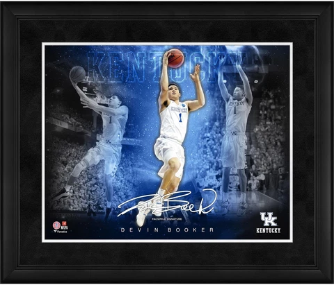 Devin Booker Kentucky Wildcats Framed 16" x 20" Stars of the Game Collage Cover