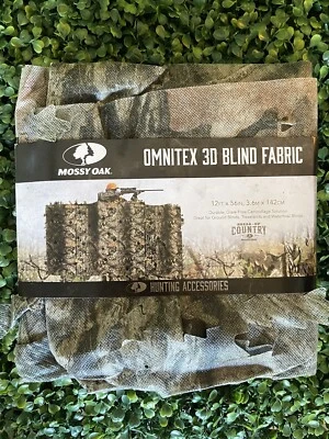 Mossy Oak Omnitex 3D Blind Fabric - 12’ x 64” (3.6m x 142cm) #25762A - New - Image 1 of 3