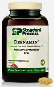 Standard Process, Drenamin, 270 Tablets. Best By: 11.11.26 - Picture 1 of 3