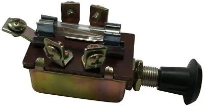 Universal Push Pull 3 Position Headlight Switch 12V - 5 Terminal & Glass Fused - Image 1 of 4