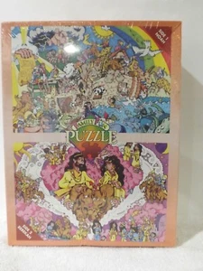 Serendipity Family Fun Puzzle Bible 130 Pieces Two-Sided Noah & Rebekah Sealed - Picture 1 of 5