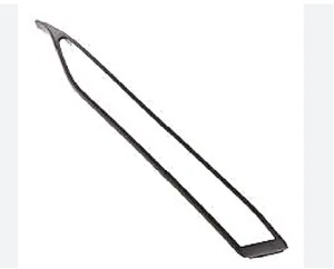 NEW 3V0853768C 2ZZ FOG COVERS SKODA SUPER B 2020 BLACK R - Picture 1 of 2