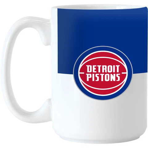 Detroit Pistons 15oz. Colorblock Mug Cover